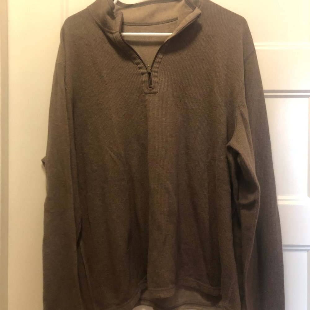 Men's Reversible 1/4 Zip Sweatshirt